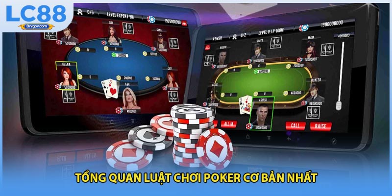 Tổng quan luật chơi poker cơ bản nhất